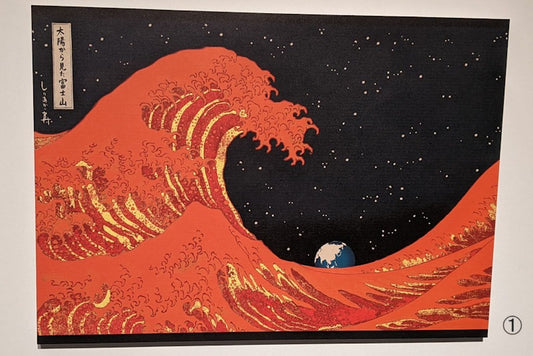 Parodies of Hokusai
