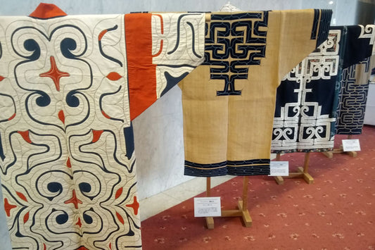 Ainu Embroideries at the exhibitions