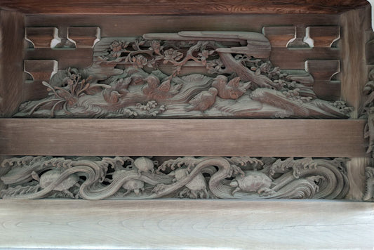 Shibamata Taishakuten, Temple of wood sculptures